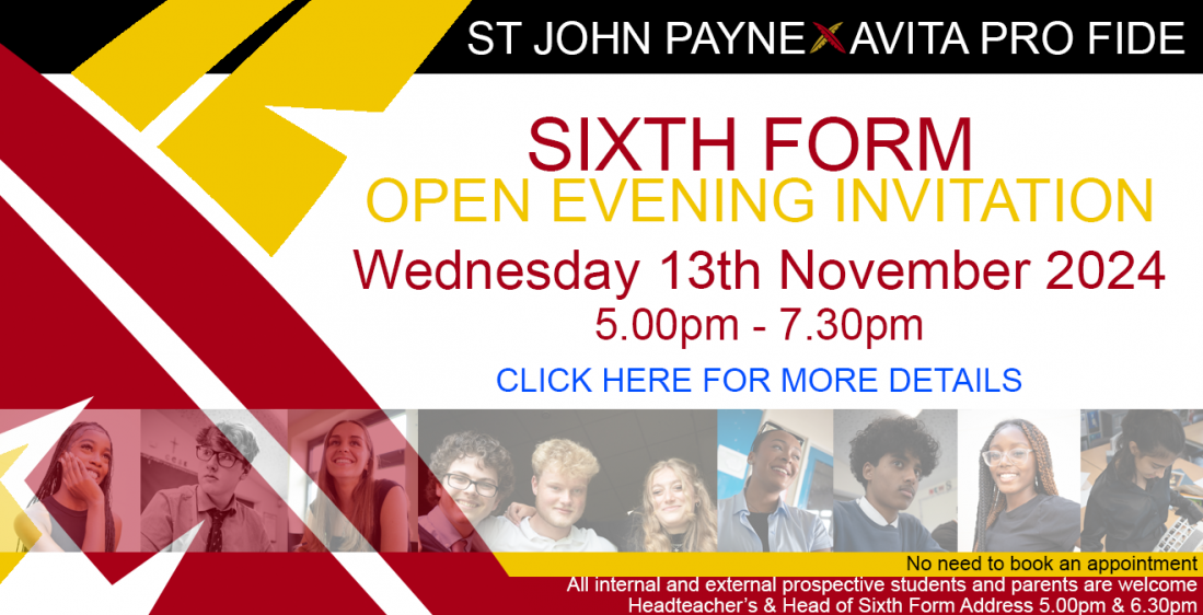 Sixth Form Open Evening 2026